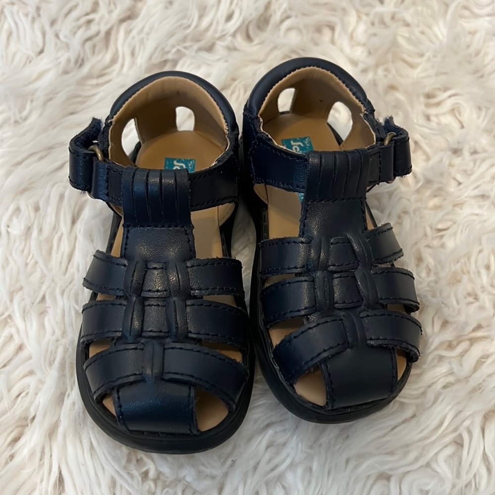 Navy Blue Fisherman sandal